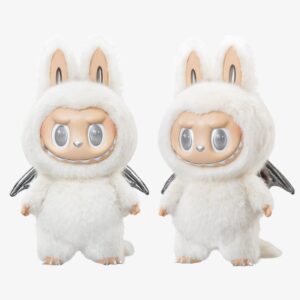 popmart the monsters lisa labubu doll angel in clouds vinyl plush pendant collectible toy set