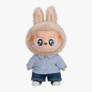 ﻿popmart the monsters lisa labubu doll flip with me 15.75 inches height vinyl plush pendant collectible action figure toy
